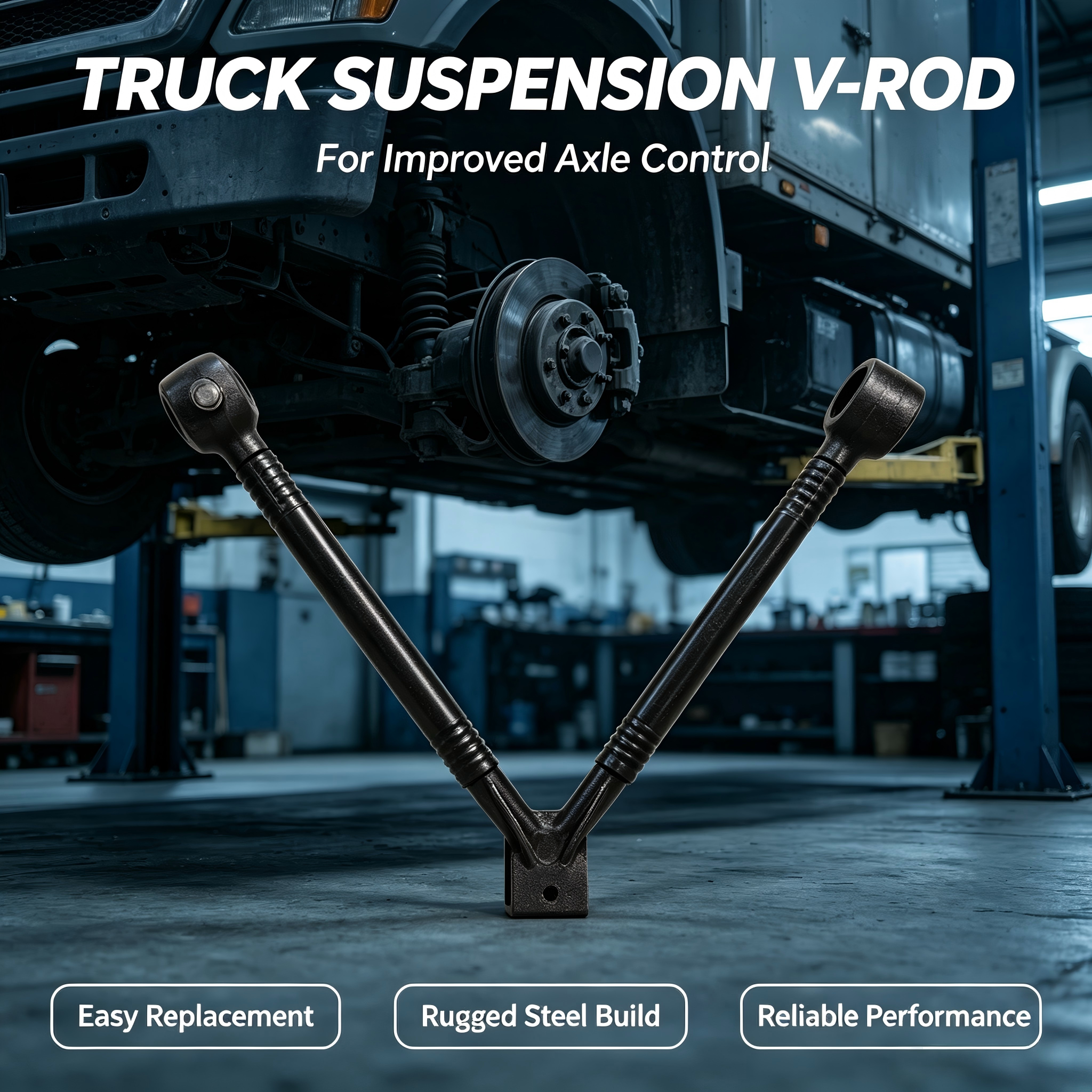 Heavy Duty Truck V-Type Thrust Rod OEM Replacement