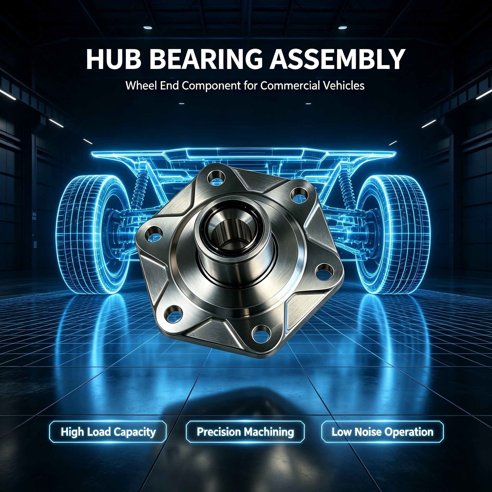 Heavy Duty Truck Wheel Hub Bearing Unit OEM Replacement