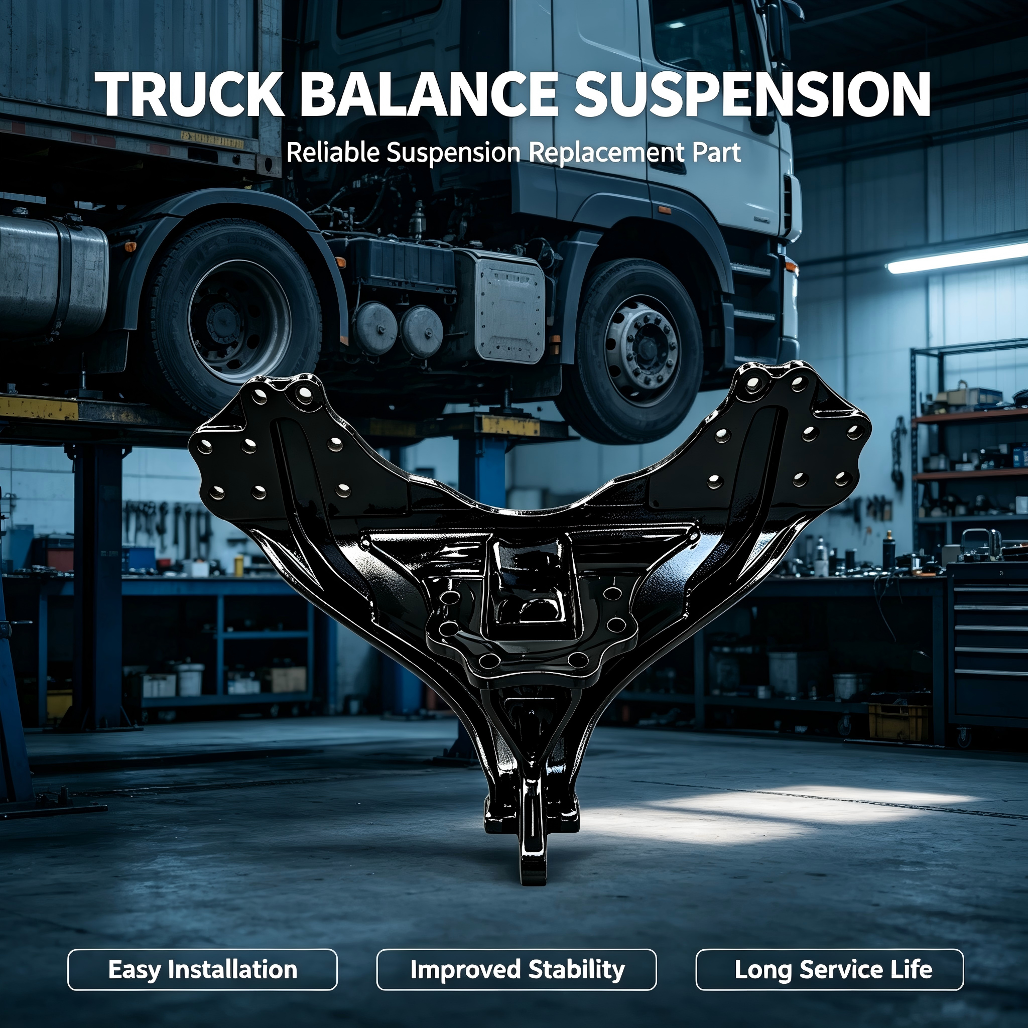 OEM Balance Trunnion Shaft Suspension Assembly for Trailer Axle
