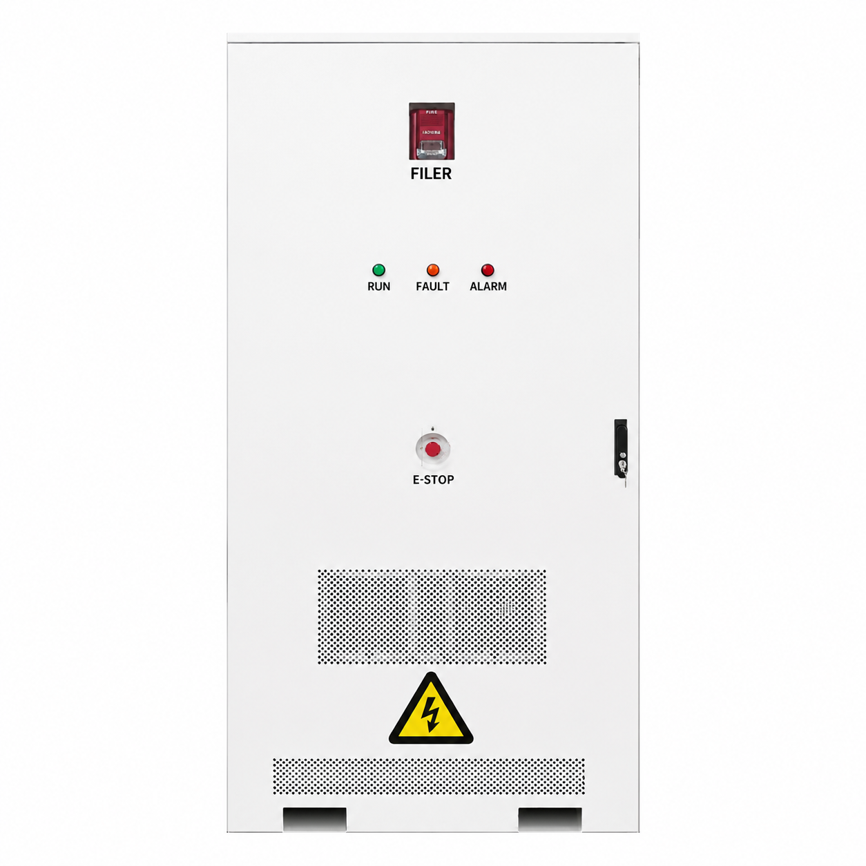 261kWh 125kW Liquid Cooling Battery Energy Storage Cabinet with Built-in PCS, Max 137kW Output for Commercial Rooftop PV & Emergency Power Supply