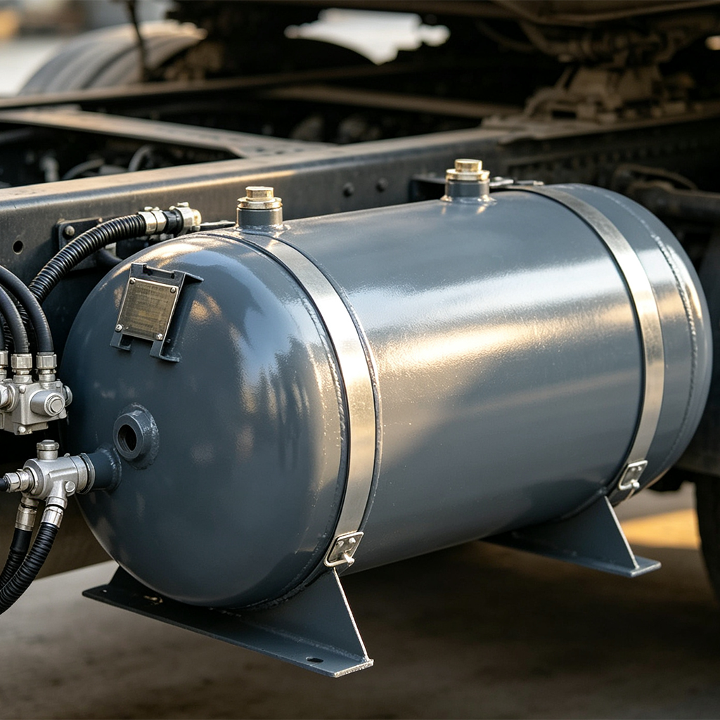 Locomotive Horizontal Main Air Reservoir