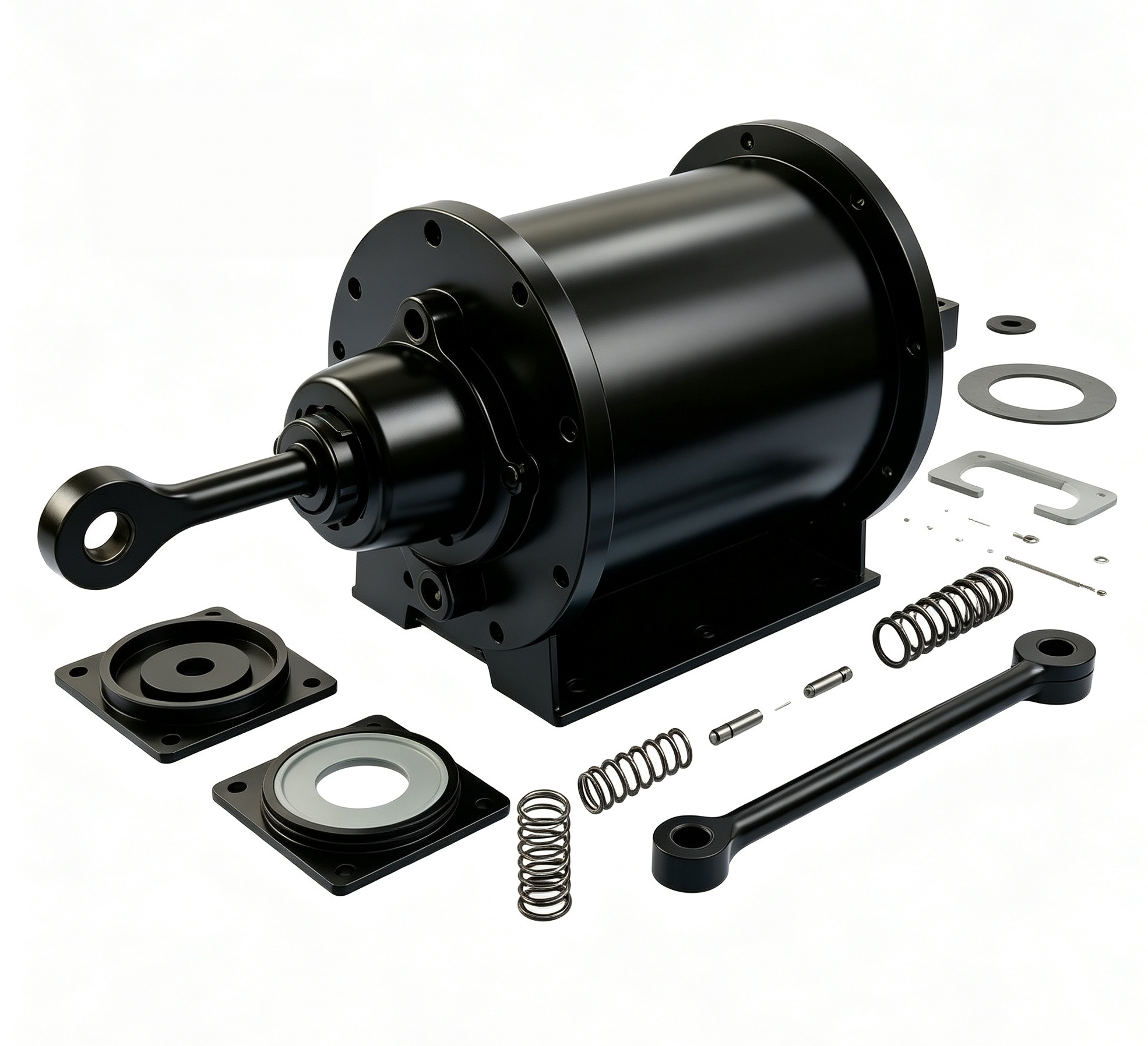 Corrosion Resistant E12-1 Brake Cylinder for Standard Gauge Freight Train