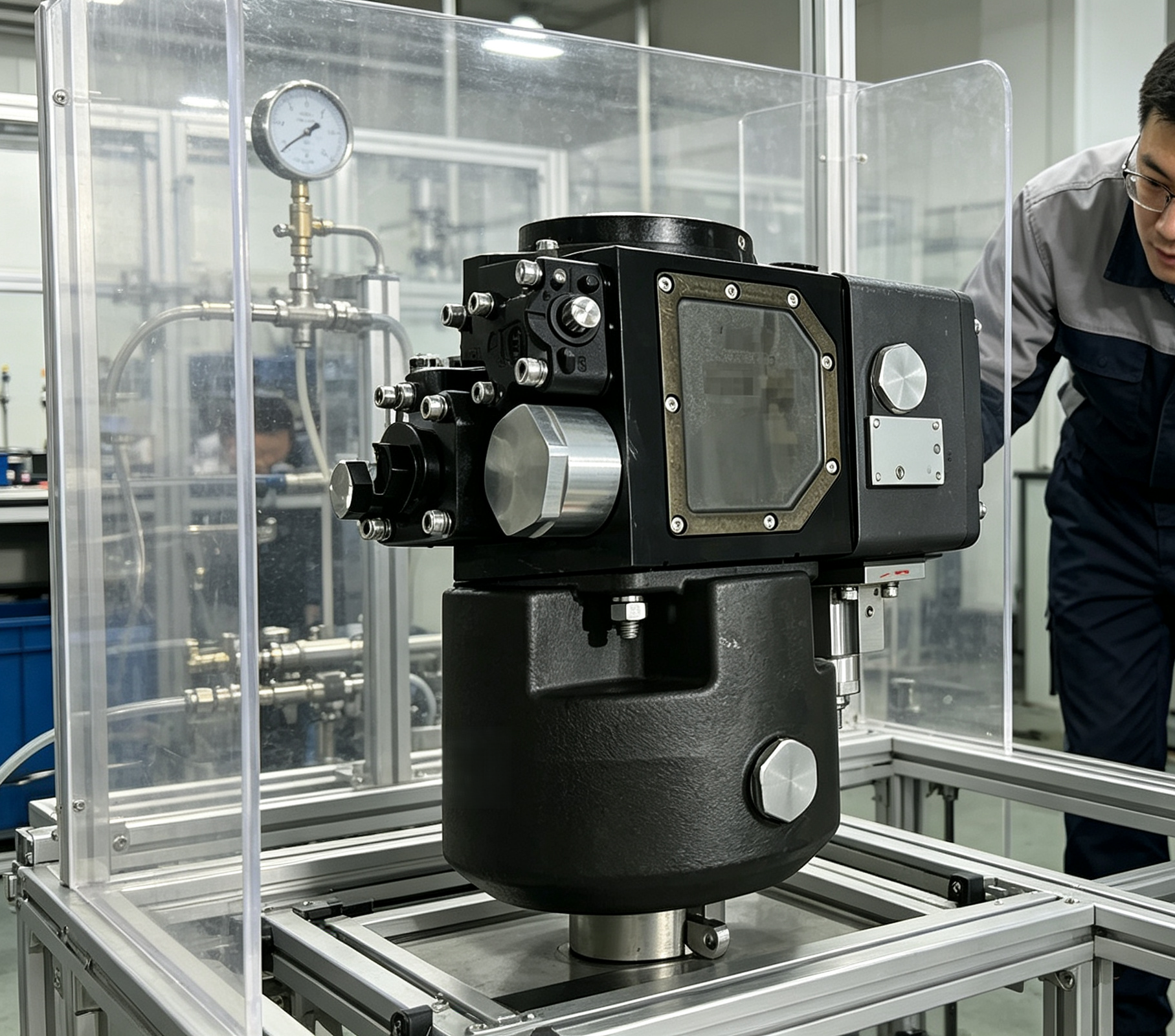 Heavy-Duty Mud-K Valve with Empty-Load Automatic Adjustment Function